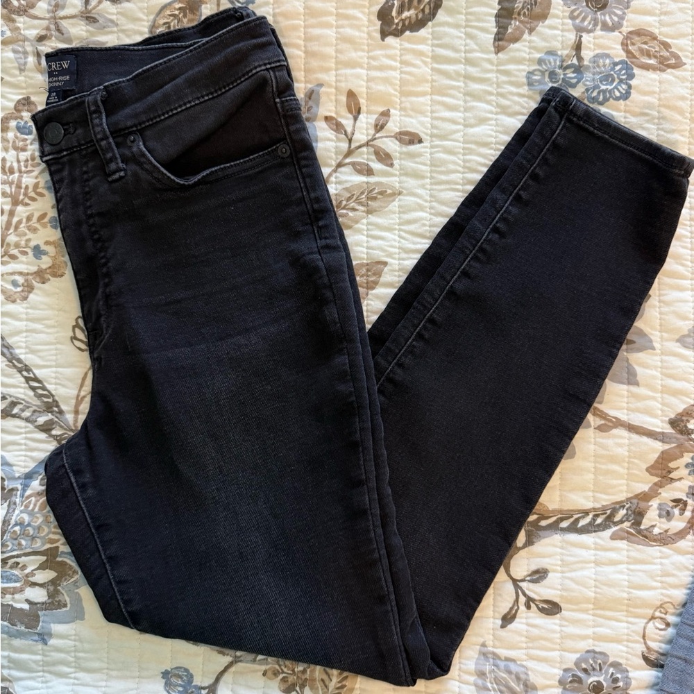 J. Crew Women's Black Skinny Jeans